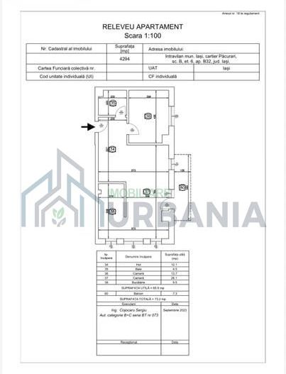 Apartament Premium 2 Camere, 74 m², Mobilat și Utilat Lux, Iași - Poză 16