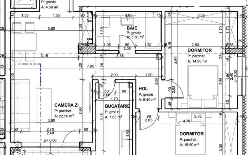 Apartament 3 camere, zona Andrei Muresanu. - Poză 1