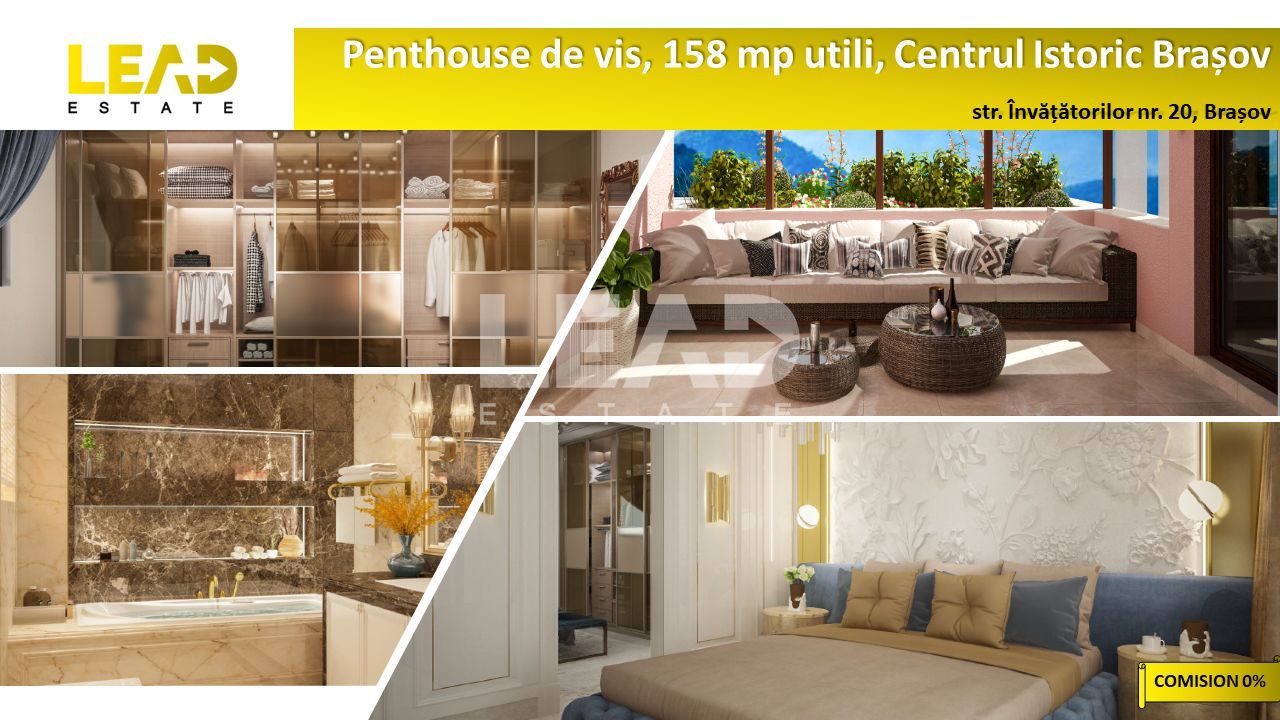 Lux si intimitate! Penthouse 158 mp, Centrul Istoric, Brasov - Poză 7