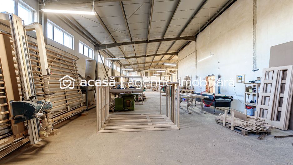 HALĂ INDUSTRIALĂ PRODUCȚIE / DEPOZITARE, 1036 MP - Poză 10