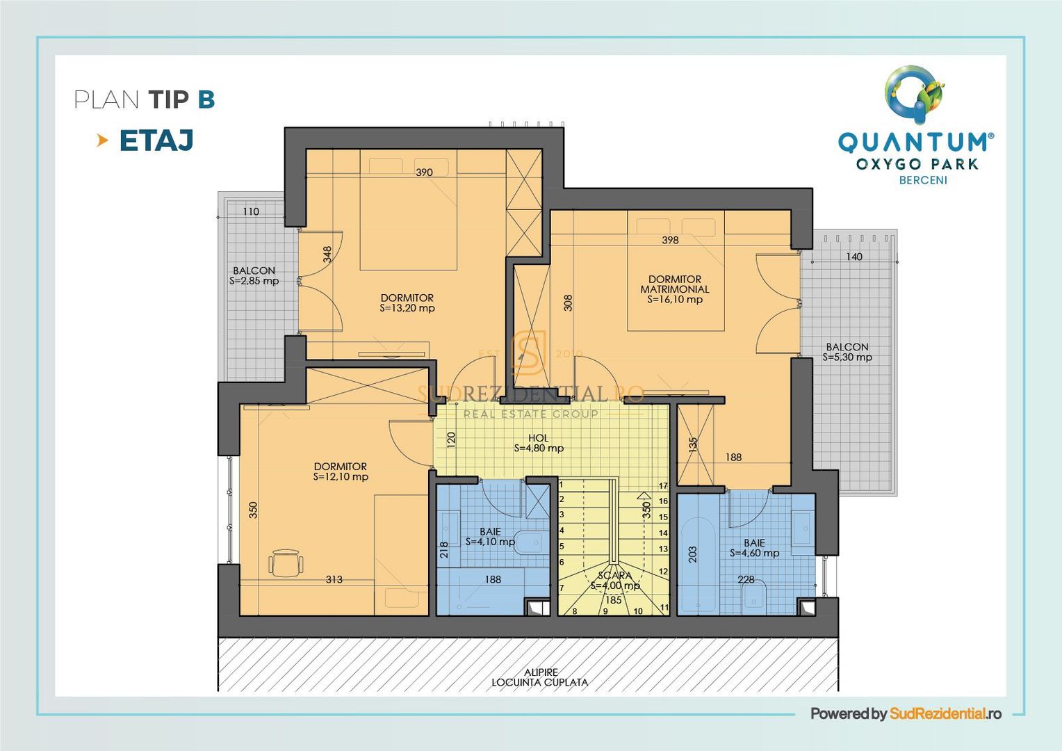 Vila noua, finisata premium, 4 camere, cartier rezidential-Vidra, IF - Schiță 8