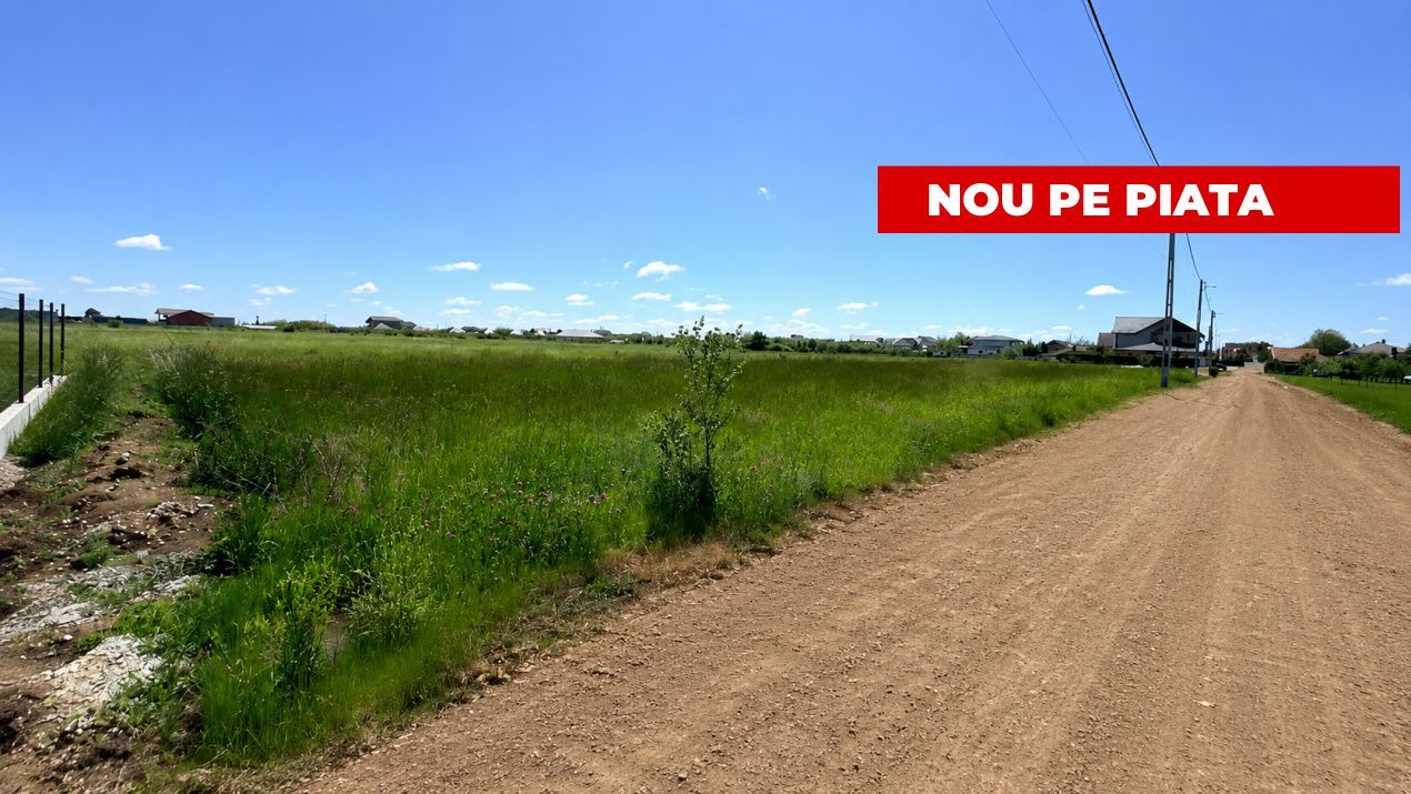 Teren de vânzare în Comuna Bradu -central– Strada Frații Preda! - Poză 1