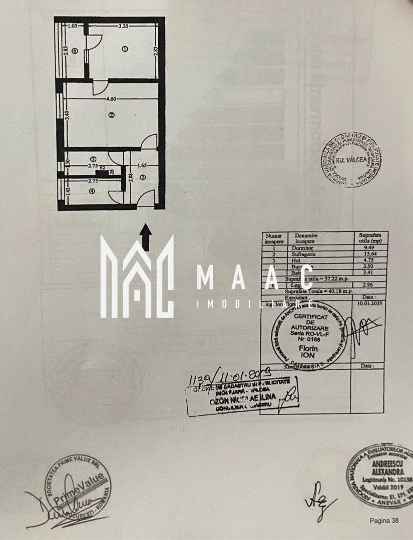Apartament 2 camere de vânzare | Râmnicu Vâlcea | parter - Poză 5