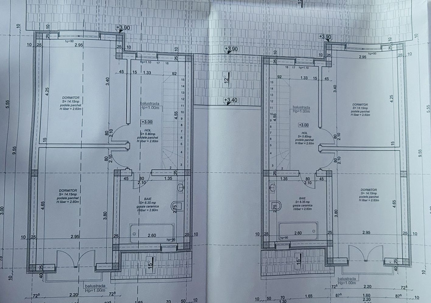 Moșnița Veche | 1/2 Duplex | 110 mp utili | Toate utilitatile|  Dormitor parter - Poză 16