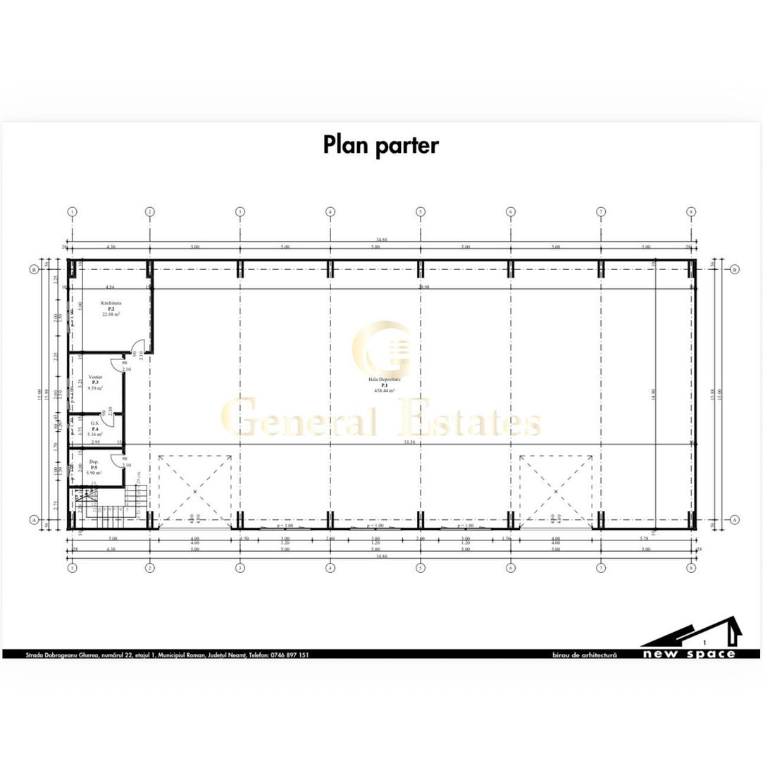Închiriere hale noi 600mp / 300mp – Brașov, cartier Izvor - Poză 2