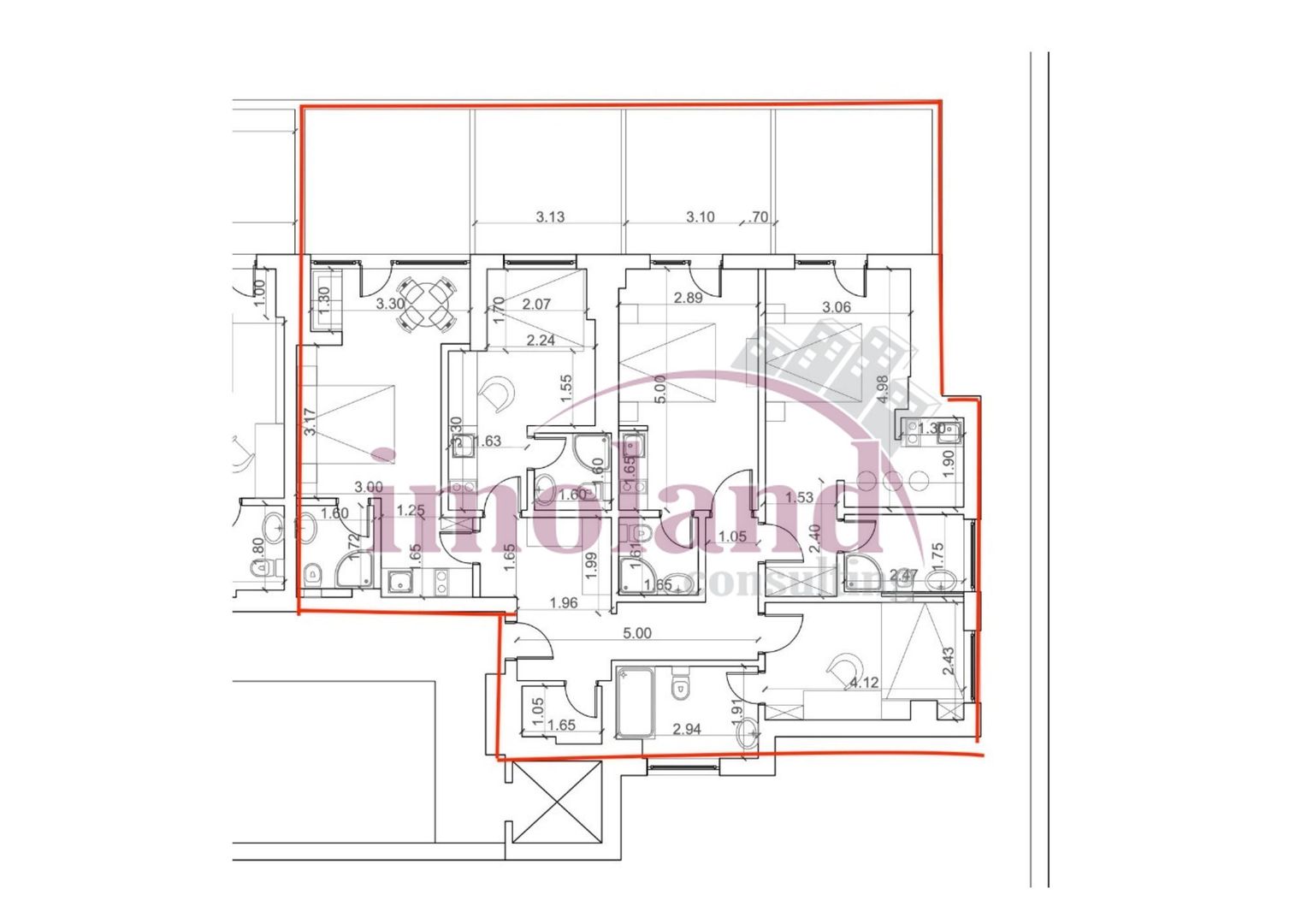 Vanzare apartament 4 cam 4 bai 106 mp | birouri sau rezidențial | cal. Victoriei - Poză 20