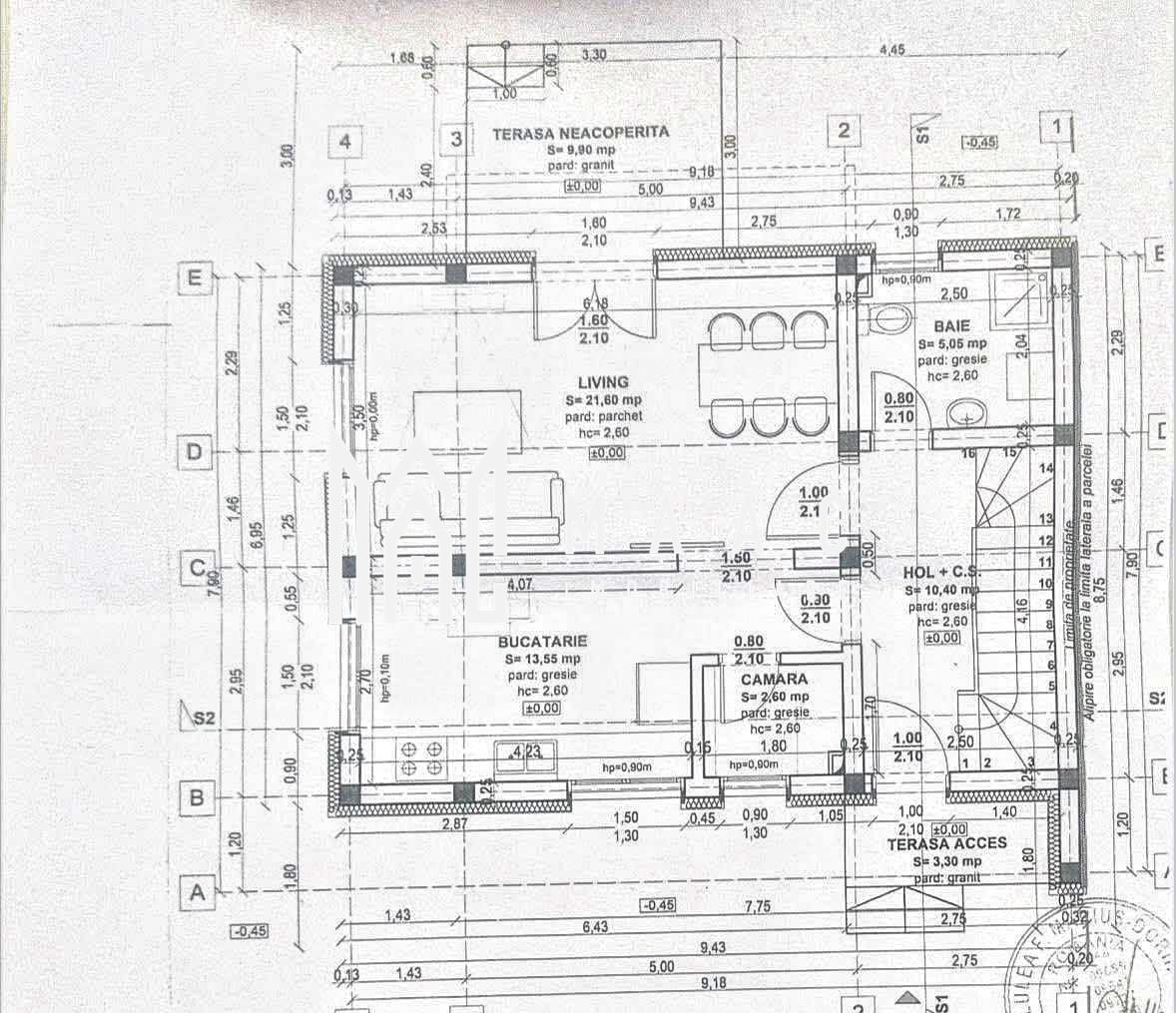 Duplex modern | 4 camere |  Zona Gusterita | Comision 0 - Schiță 9