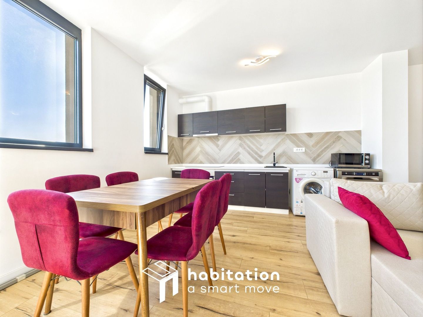 ISHO Living: Apartament 2 Camere cu vedere panoramica - tur virtual - Poză 9