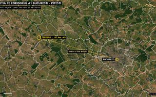 Teren 14.915 mp // PUZ aprobat hotel-motel + depozit // A1 București–Pitești - Poză 3