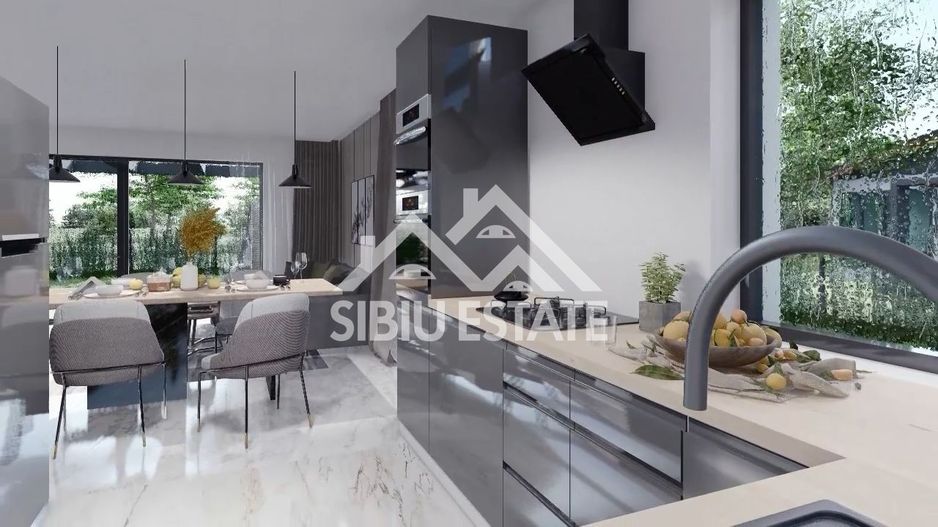 Casa 5 camere curte mare, casa noua - Poză 12