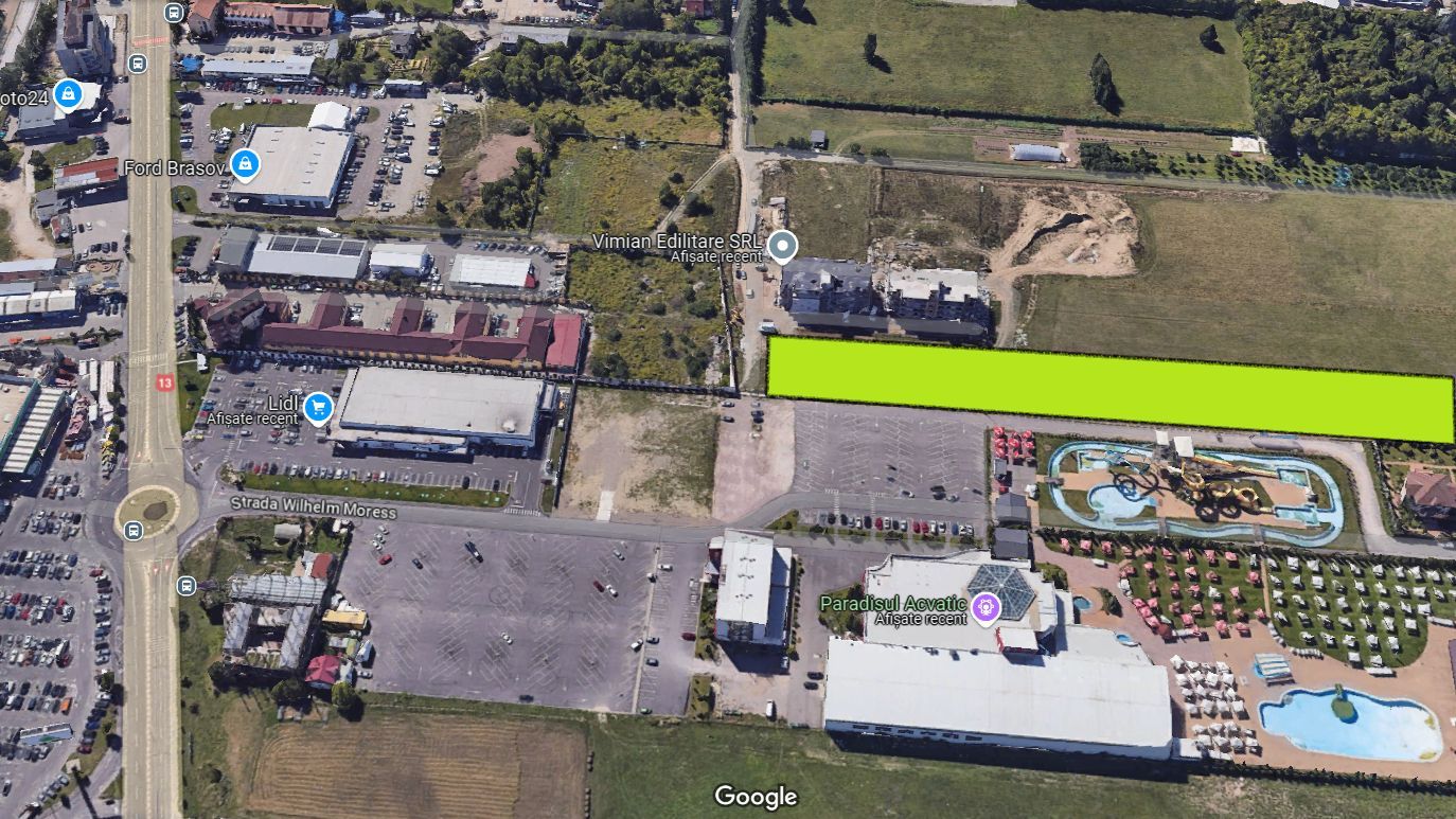 Teren pentru dezvoltare imobiliară în Brașov, zona Bartolomeu - Poză 3