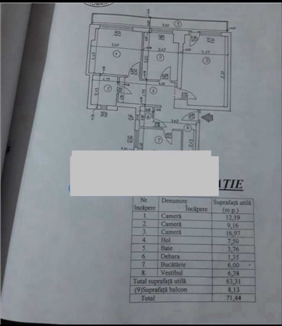 Apartament 3 camere decomandate, renovat, metrou Obor, 72 mp - Poză 16
