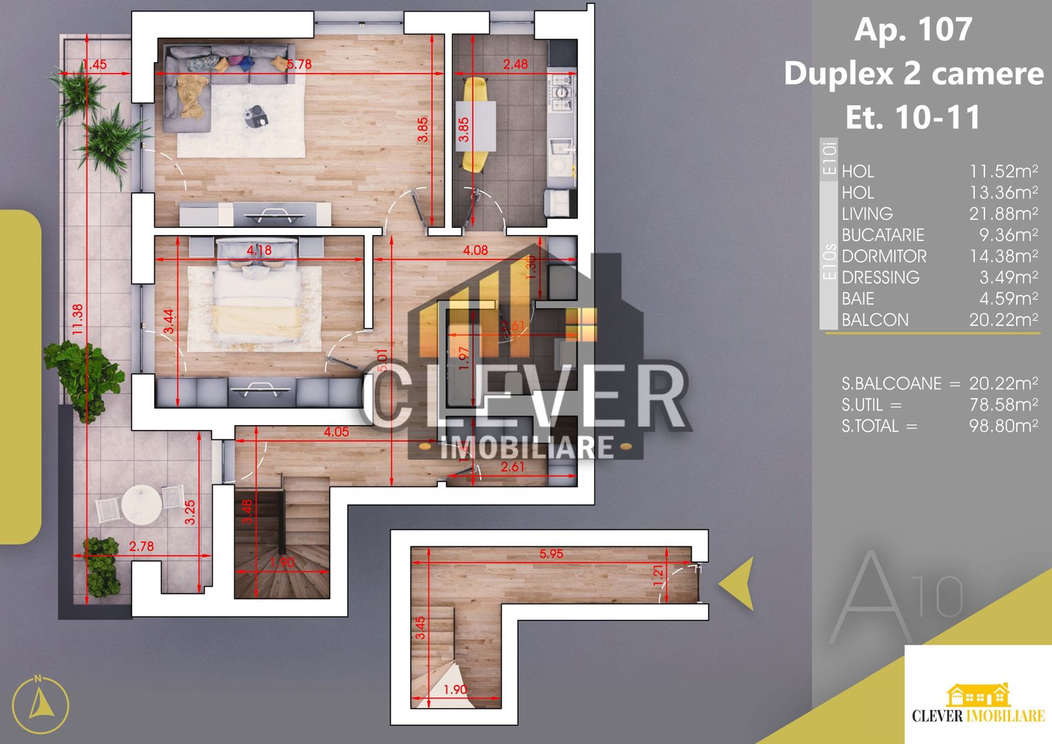 Apartament 2 Camere Spatios-Finalizat-Metrou Nicolae Teclu - Poză 1