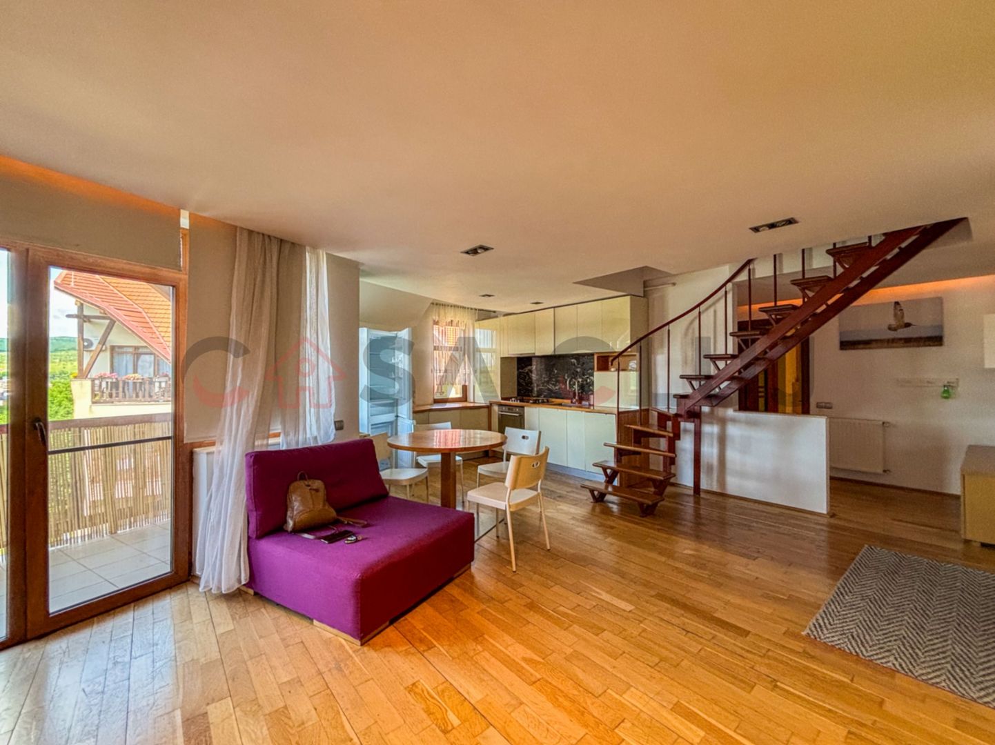 Apartament Spatios pe 2 etaje - Garaj - Complex securizat - Baciu - Poză 1