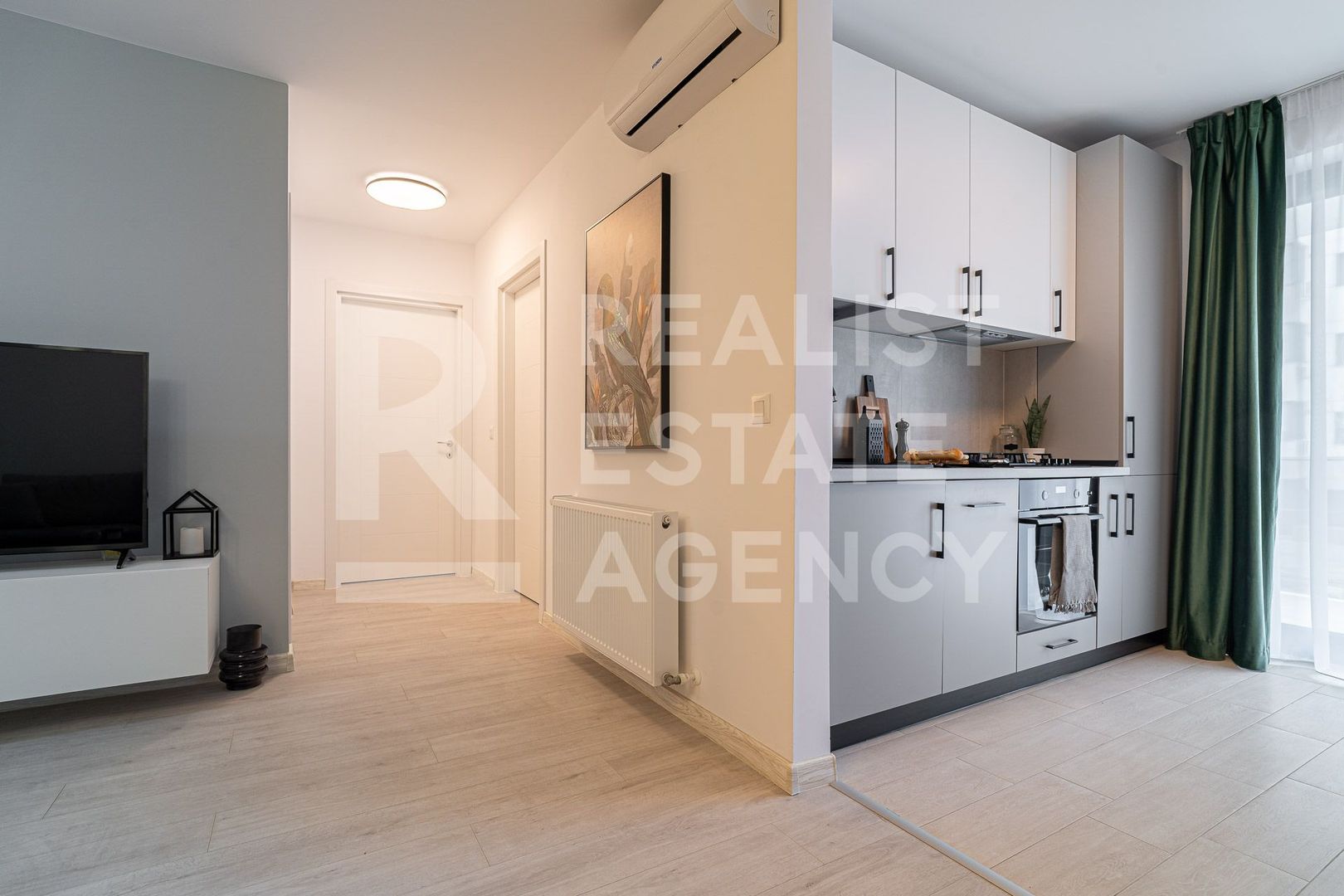 Apartament cu 2 camere + birou, mobilat, parcare și TVA inclus în preț - Poză 10