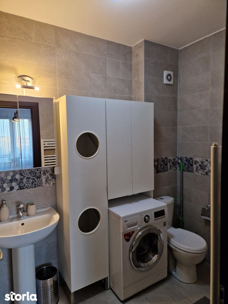 Proprietar, inchiriez apartament cu 3 camere, Bloc 2017, 2xbai, AC - Poză 11