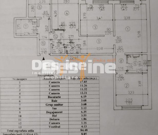 Alexandru cel Bun, Apartament 4 camere - Poză 8