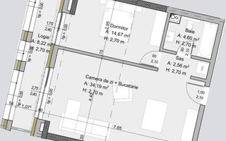 PRESALE Traian 44 | 2 camere premium | 0% comision - Poză 6