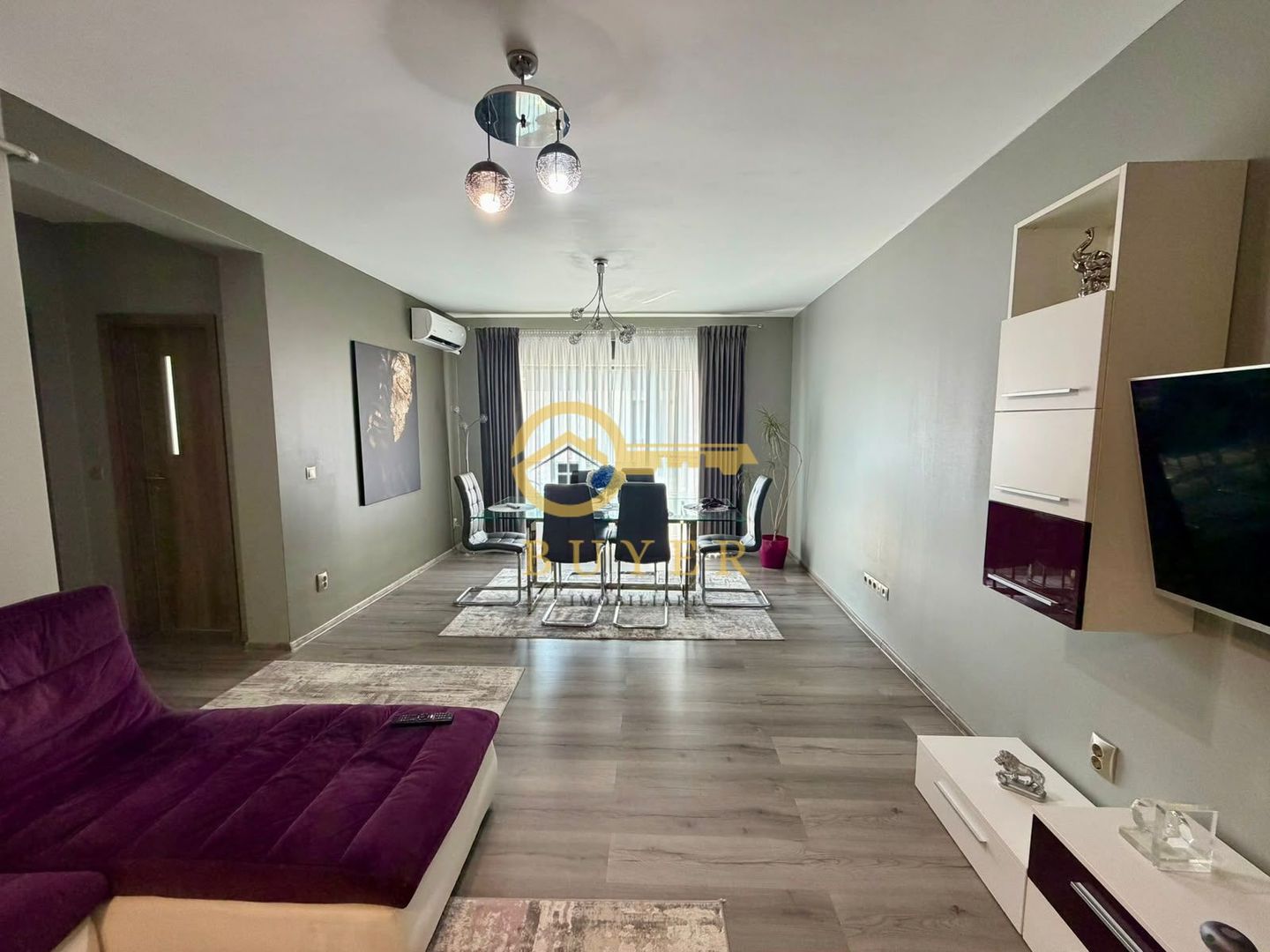 Apartament cu 2 cam, complet mobilat si utilat- Balcon si camara - Poză 8