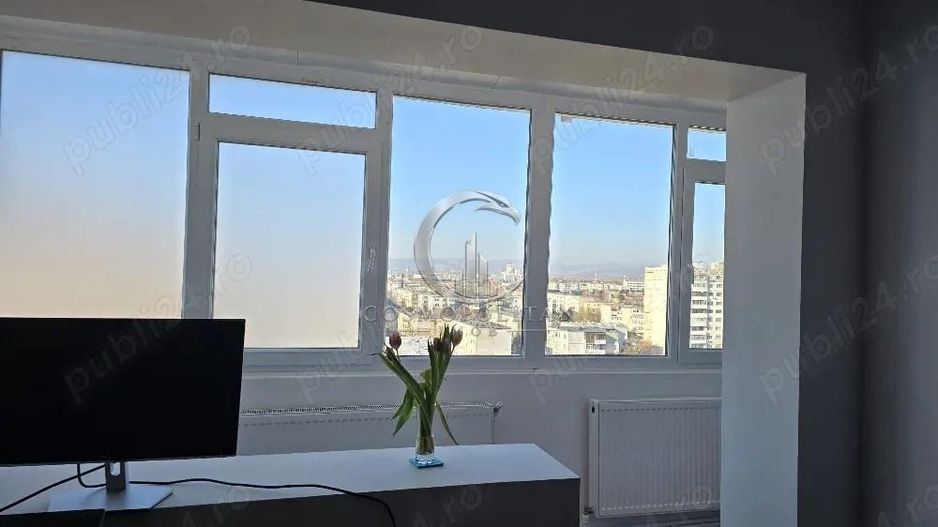 Apartament cu 2 camere zona Micro 14 vedere panoramica mobilat utilaT - Poză 2