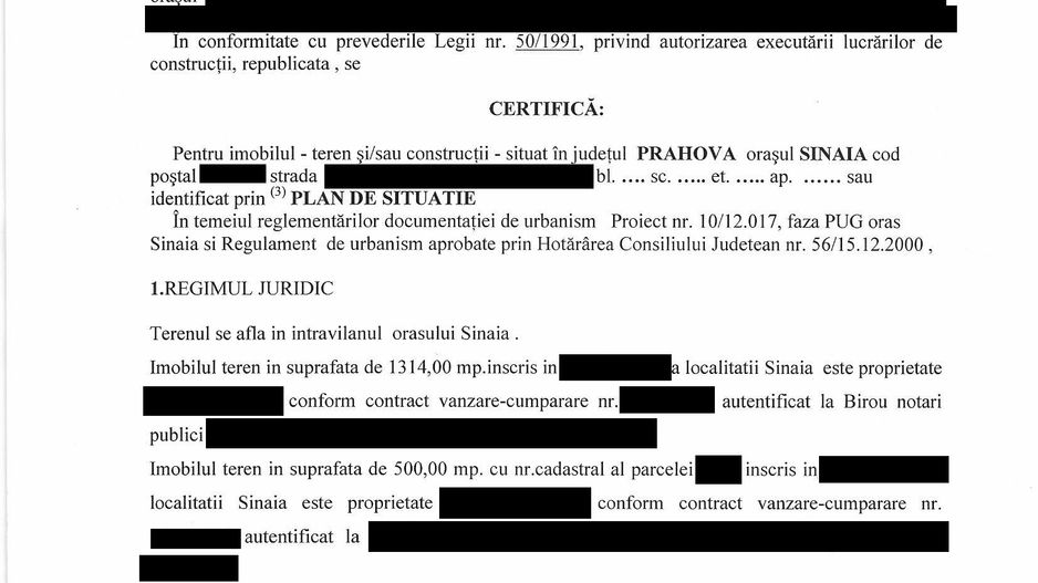 Oportunitate de Investiție: Teren 1.814 mp | Calea Codrului, Sinaia - Schiță 16