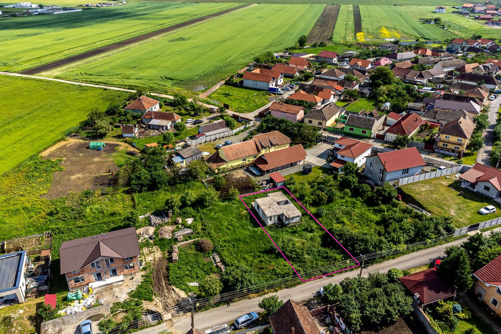 PREȚ REDUS Teren cu proiect casă Vladimirescu - Poză 2