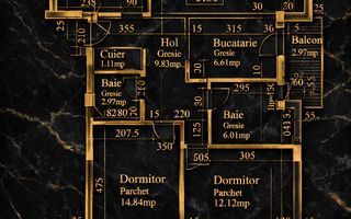 Apartament 4 camere | 90 mp | etaj intermediar | garaj | Europa - Poză 17