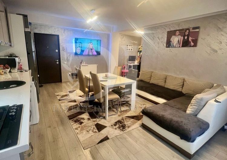 Vand apartamnet mobilat/utilat la cheie 52 mp +8 balcon - Poză 4