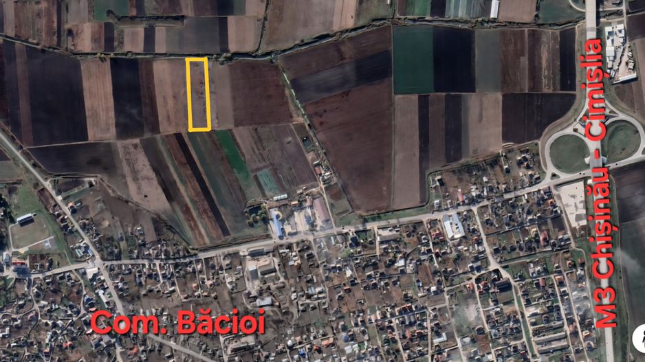 Teren agricol de 83 ari Com. Băcioi, Mun. Chișinău - Poză 3