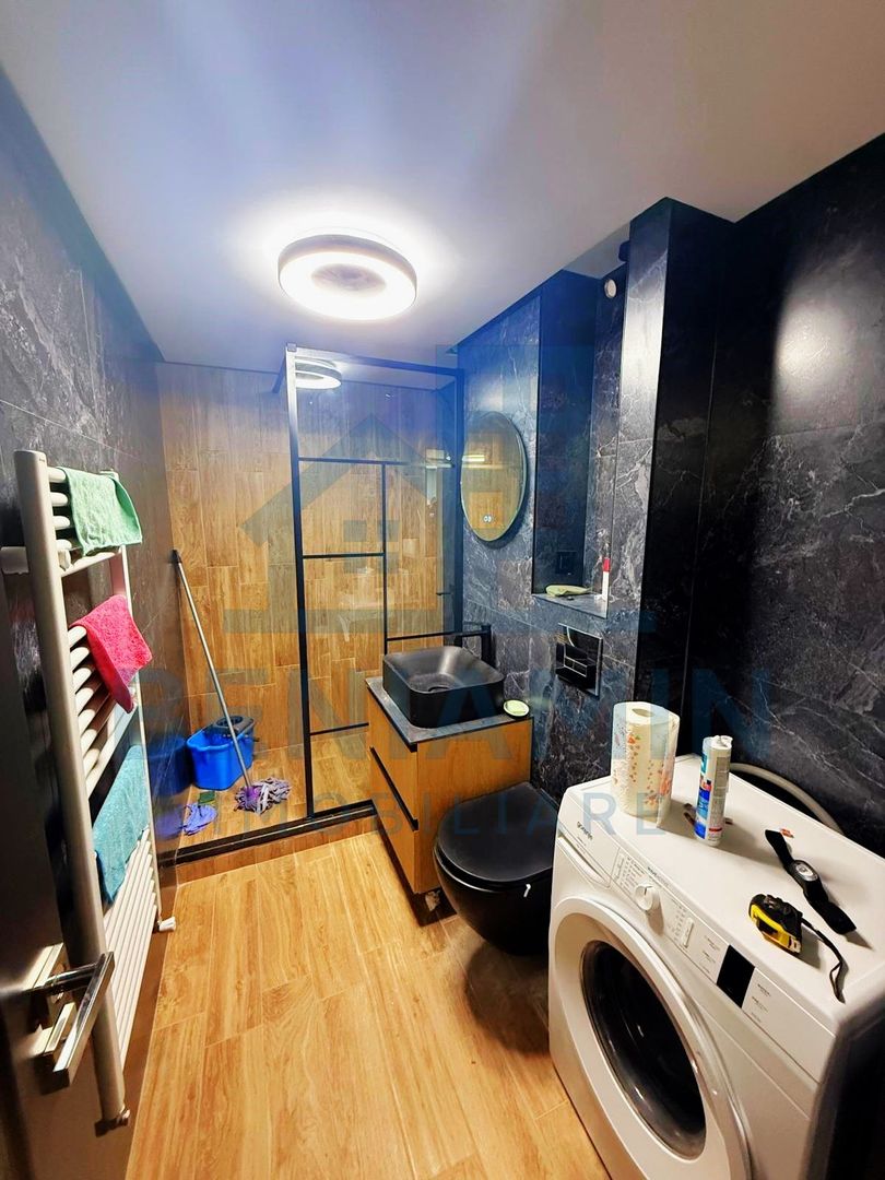 Garsoniera-decomandata-parter-finisaje-moderne-mobilata-utilata-liber - Poză 5