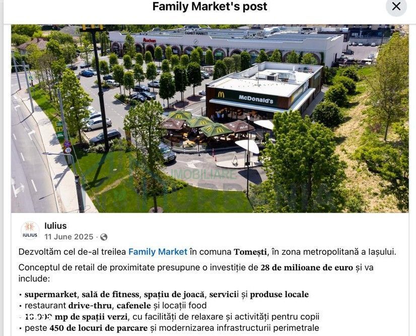 Teren intravilan de vânzare în Tomesti – Strada Văzduh nr. 1 - Poză 5