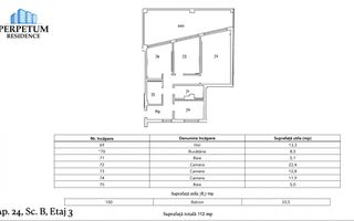 Tomis Nord - Vanzare apartament decomandat cu 3 camere, bloc nou. - Poză 10