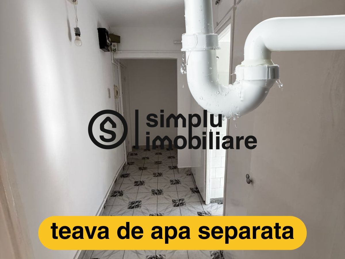 2 camere, etaj 1/4, centrala termica, Rovine-113.000 de euro - Poză 11
