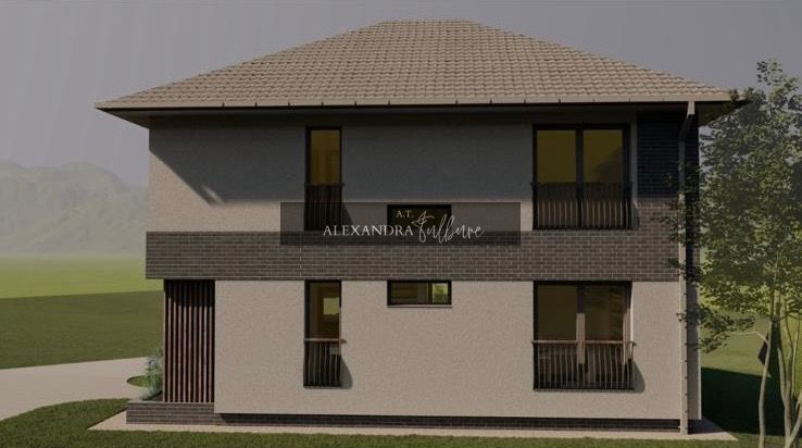 Casa individuala de vanzare, 5 camere, dressing, 3 bai, 600mp curte - Poză 4