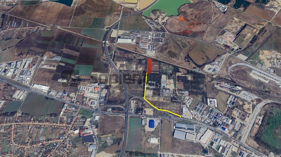 Sapient | Teren Intravilan Zona Industriala Bors 12.933 mp - Poză 3