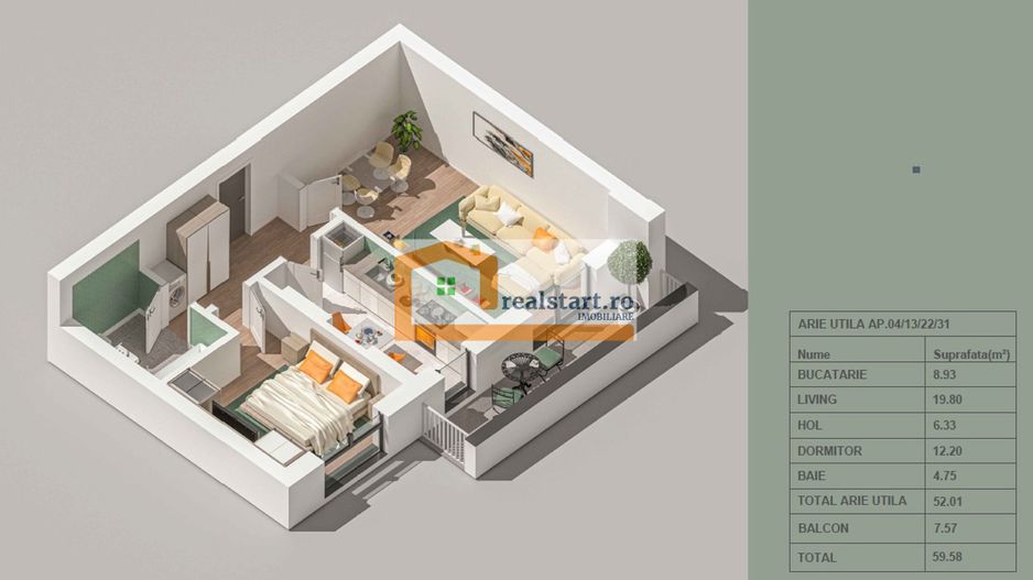 Direct Dezvoltator - Langa Parcul Teilor si Auchan Titan, decomandat - Poză 1