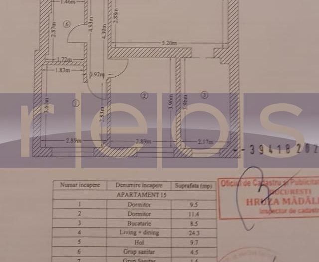 VANZARE 3 CAMERE | FLOREASCA | LOC DE PARCARE INCLUS - Poză 17