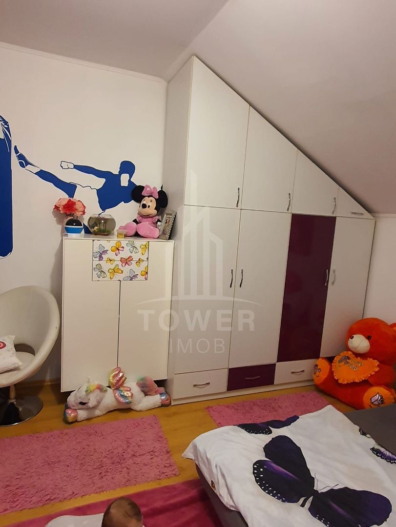 Apartament spațios 3 camere, 99 mp, mobilat și utilat, cu pod – etaj 2 - Poză 3