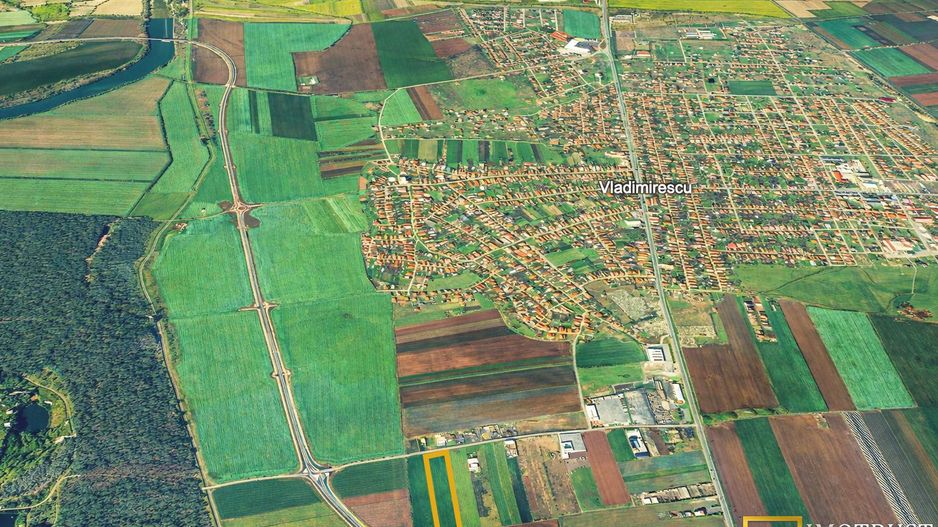 Teren pentru investiție în Vladimirescu, Arad – 20.000 mp - Poză 2