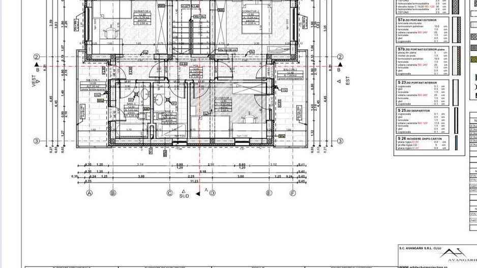 Nou pe piață | case cu 500 teren | ansamblu nou construit - Schiță 10