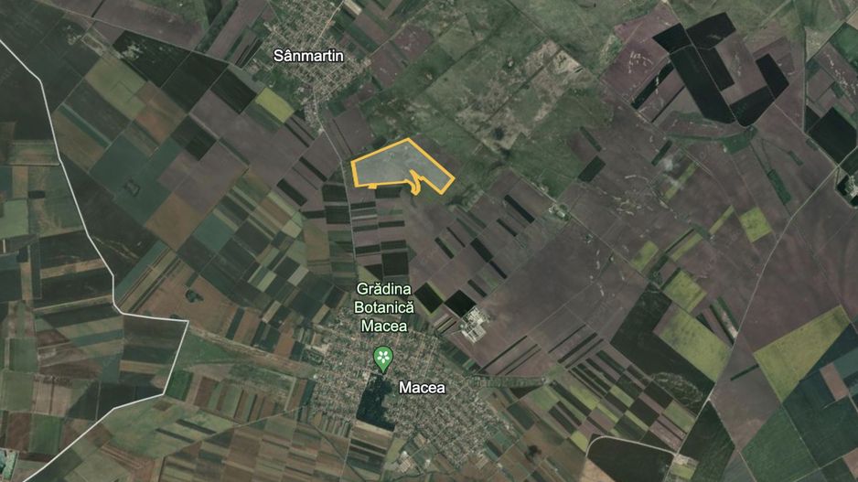 Teren 42 ha pentru parc fotovoltaic – Macea, Arad - Poză 3