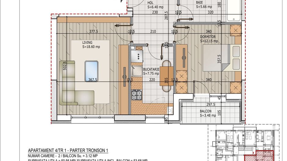 Apartament 2 camere Theodor Pallady, Metrou Teclu,Finalizare rapida - Poză 5