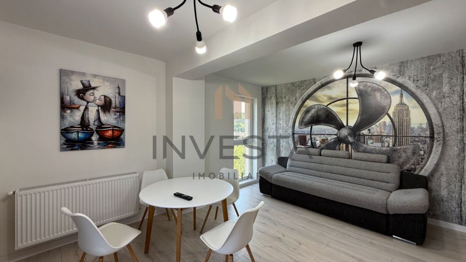 Apartament 2 camere mobilat complet, terasa 15 mp + parcare inclusa! - Poză 1
