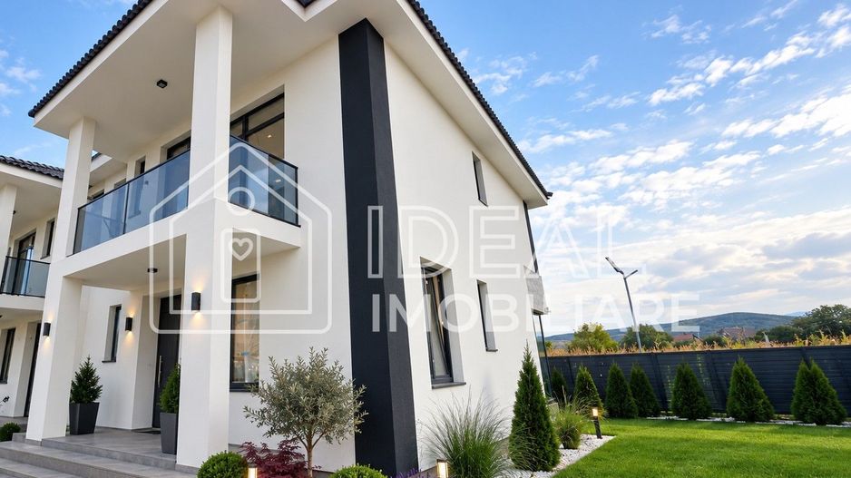 Duplex Modern cu 4 camere si gradina, In Selimbar - Poză 1
