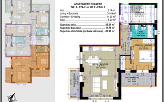 Apartament 2 camere/bloc nou/1 mai/Stadion - Poză 4