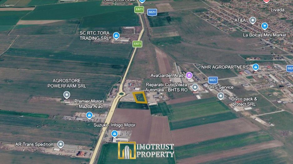 De vânzare teren intravilan – 5.000 mp – Livada, județul Arad - Poză 4
