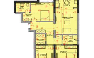 Apartament 4 camere Promo Loc Parcare Theodor Pallady - Schiță 2