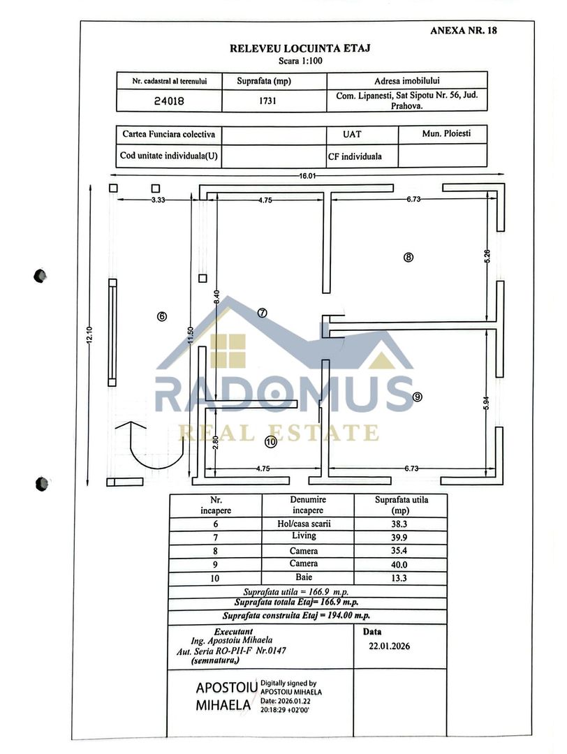 Casă individuală P+1 – proiect generos, poziție excelentă | Lipănești - Poză 18