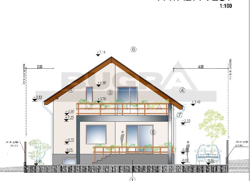 Teren 660 mp - autorizatie constructie, Chinteni - Poză 1
