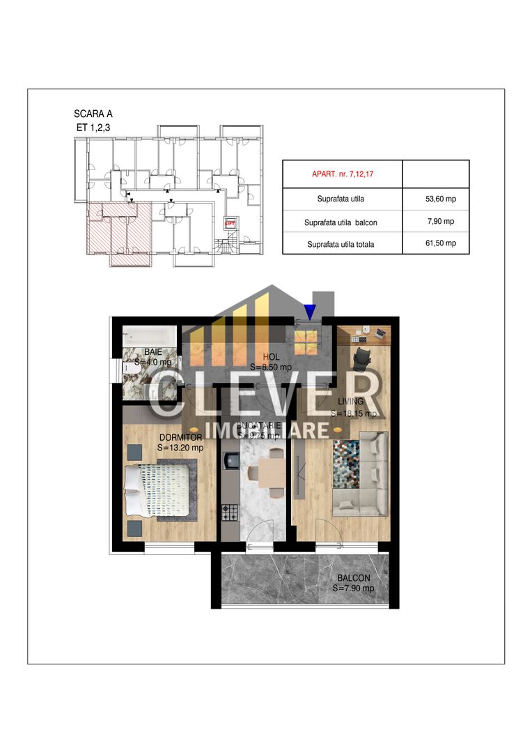 Apartament 2 camere Direct Dezvoltator Metrou Nicolae Teclu - Poză 2